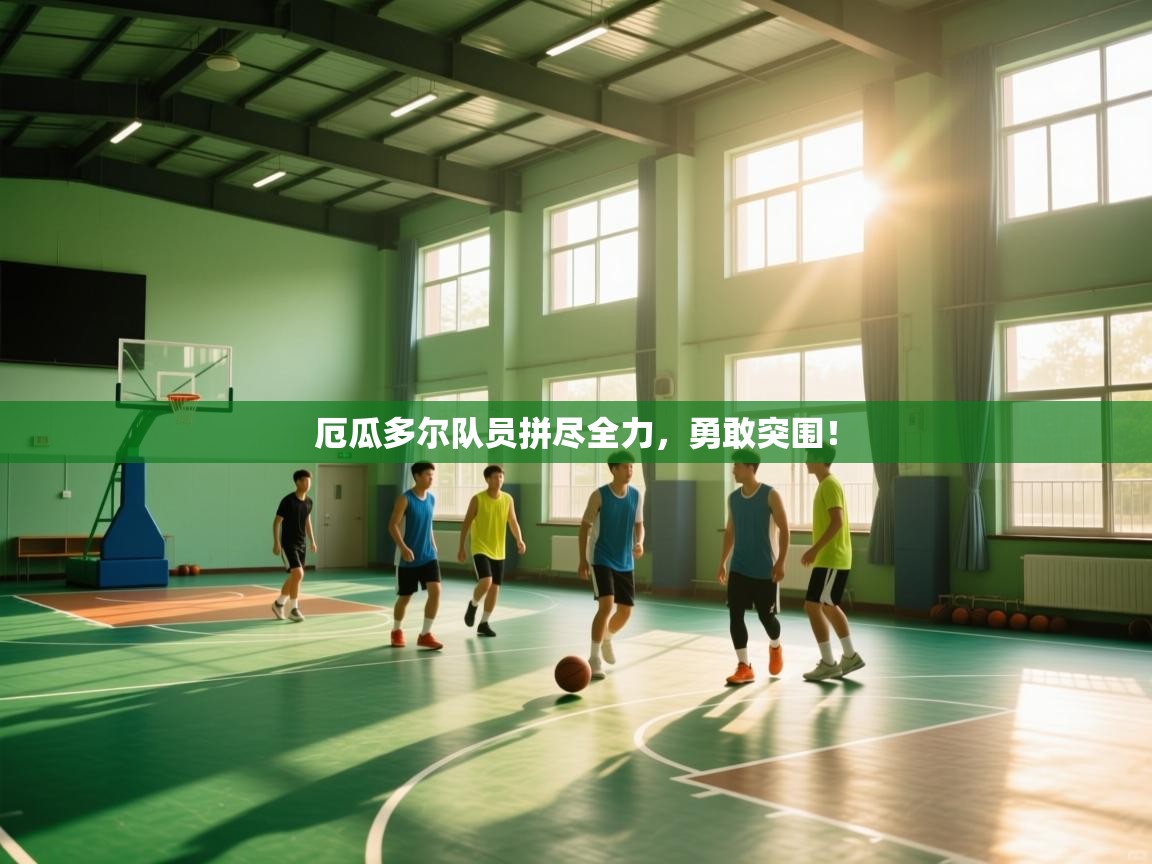 厄瓜多尔队员拼尽全力，勇敢突围！  第1张