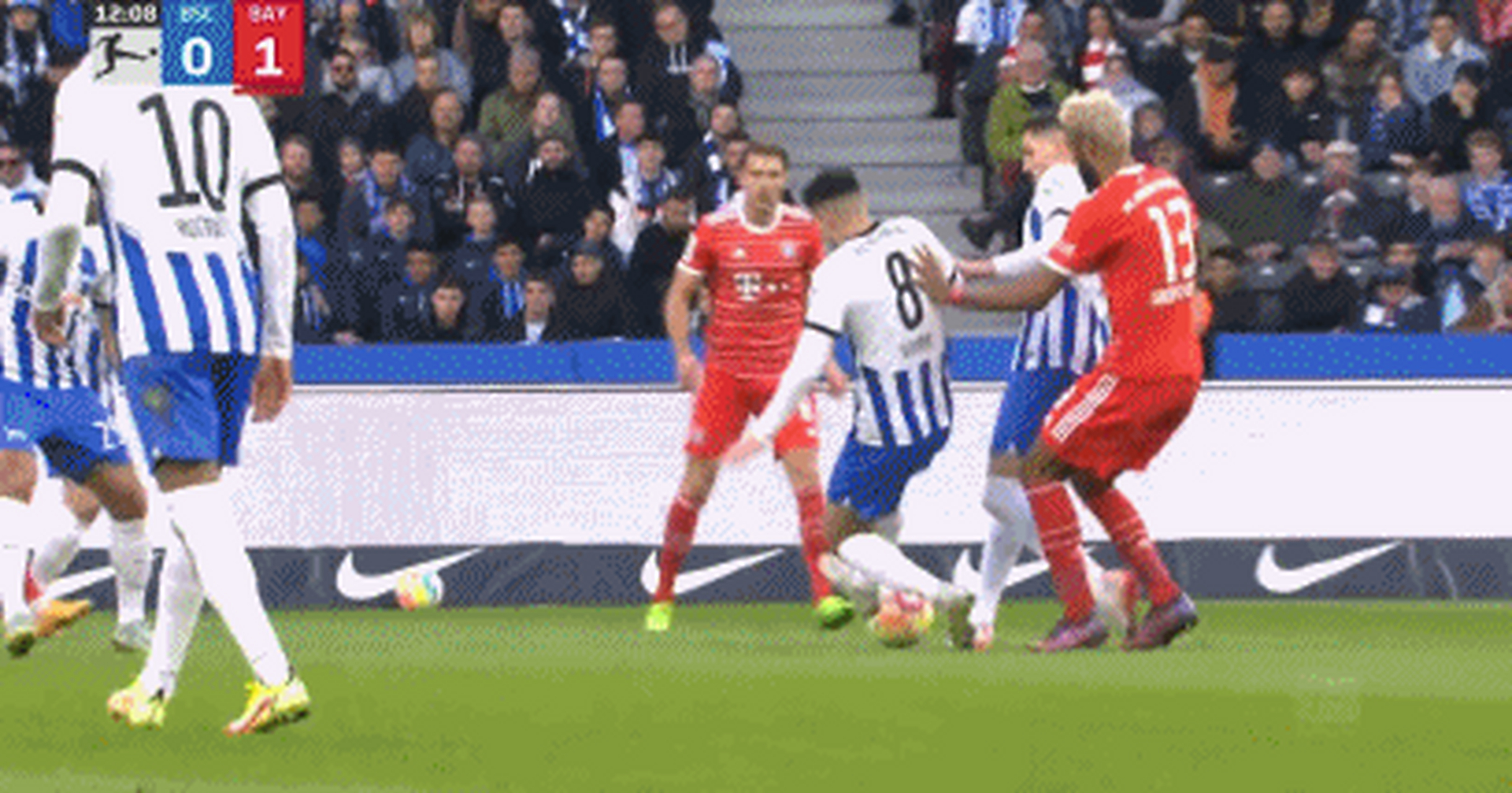 柏林赫塔客场失利，遭遇德甲颓势