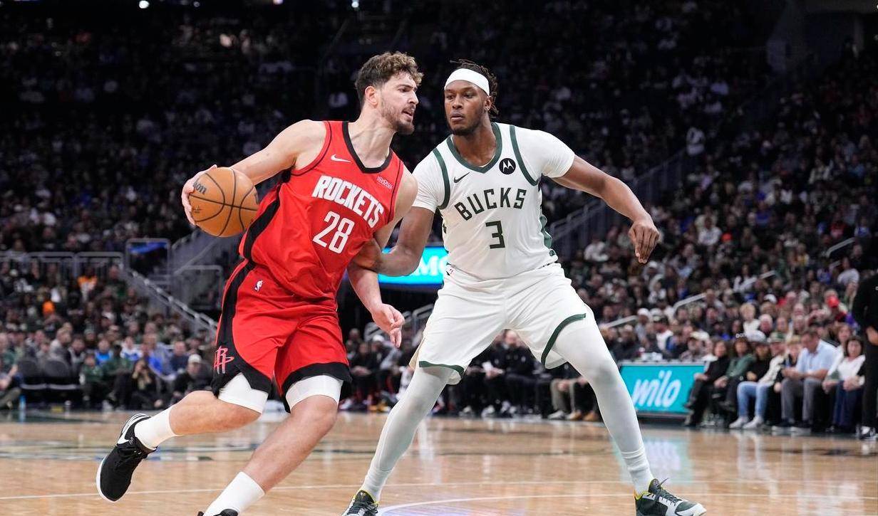 火箭客场擒雄鹿，外线得分手率队连胜的简单介绍